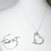 CUORE- collana con ciondolo Ag925